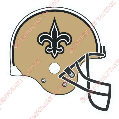 New Orleans Saints Customize Temporary Tattoos Stickers NO.621